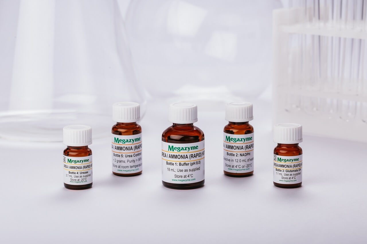 Urea/Ammonia Assay Kit (Rapid) (K-URAMR)