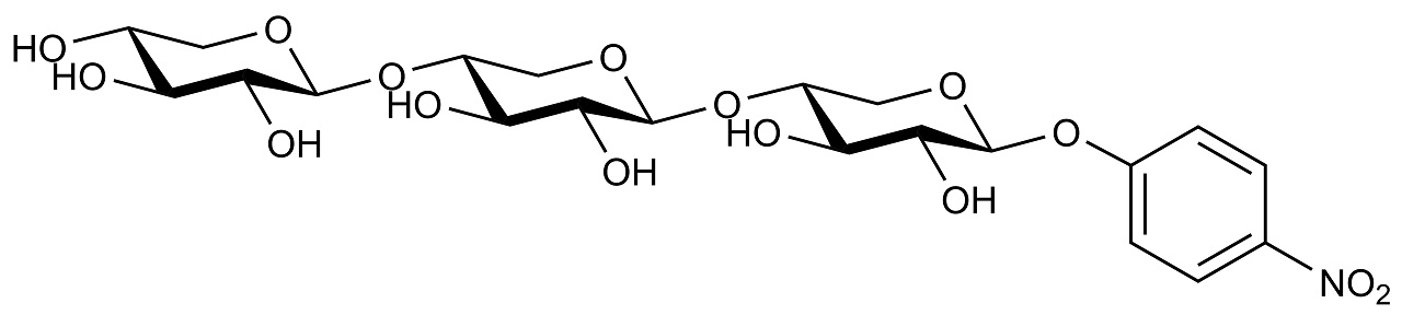 4-Nitrophenyl-beta-xylotrioside (O-PNPX3)