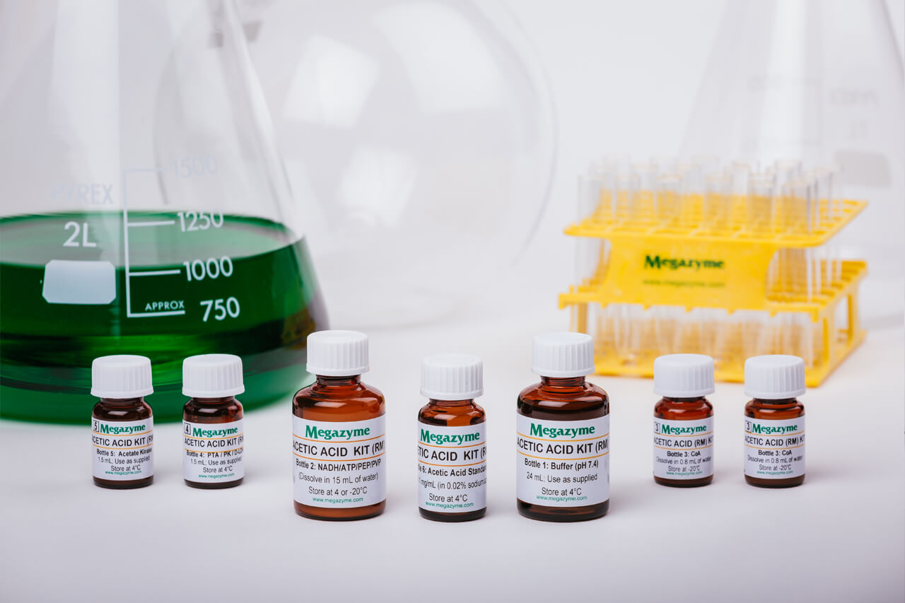 Acetic Acid Assay Kit (Acetate Kinase Manual Format)  (K-ACETRM)