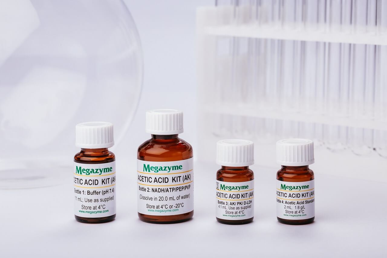 Acetic Acid Assay Kit (Acetate Kinase Analyser Format) (K-ACETAK) Acetic Acid Assay Kit (Acetate Kinase Analyser Format) (K-ACETAK)