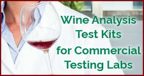 Wine Analysis Test Kits for Commercial Testing Labs