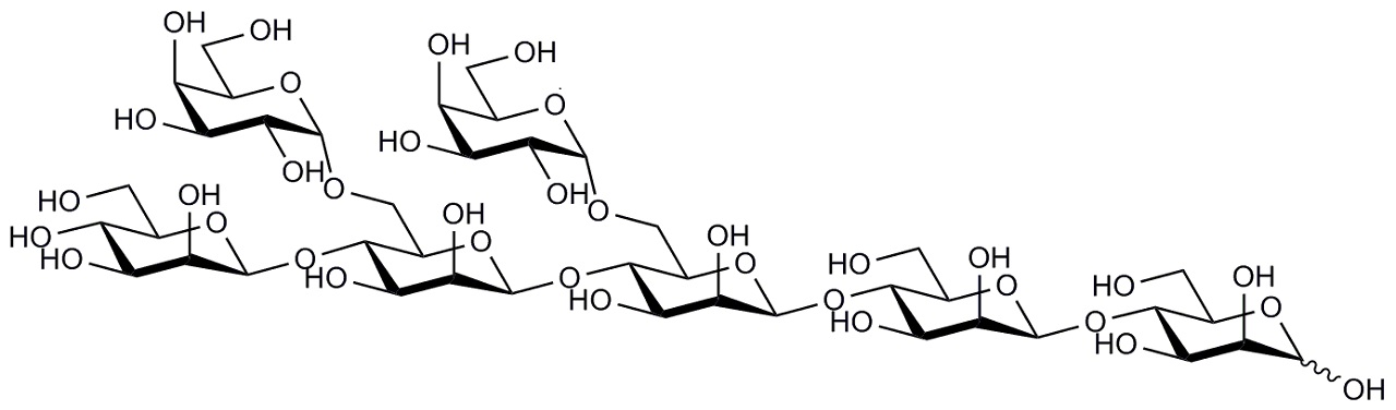 63, 64-alpha-D-Galactosyl-mannopentaose (O-GGM5)