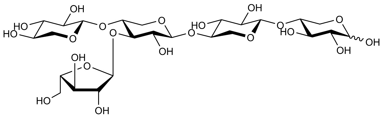 33-alpha-L-Arabinofuranosyl-xylotetraose (XA3XX) (O-XA3XX) 33-alpha-L-Arabinofuranosyl-xylotetraose (XA3XX) (O-XA3XX)