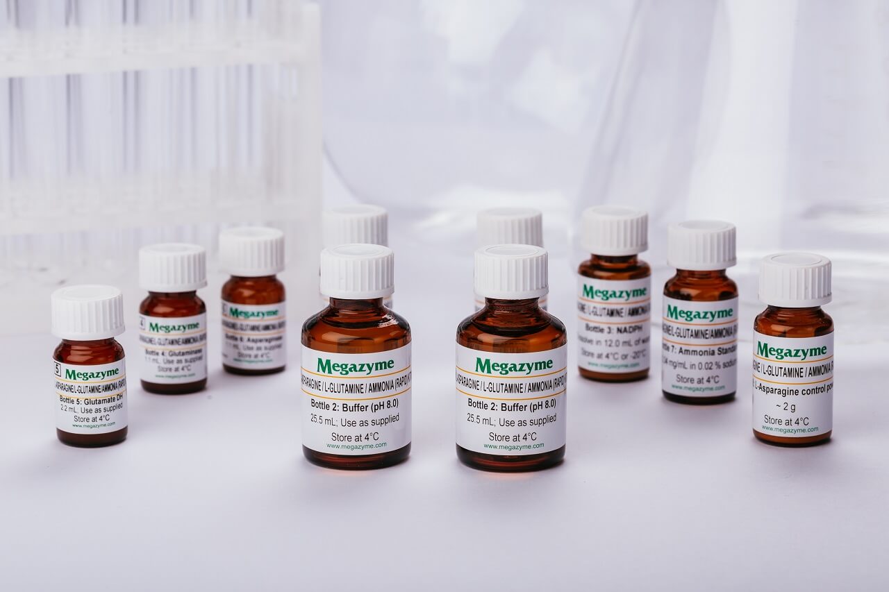 L-Asparagine/L-Glutamine/Ammonia Assay Kit (Rapid) (K-ASNAM)