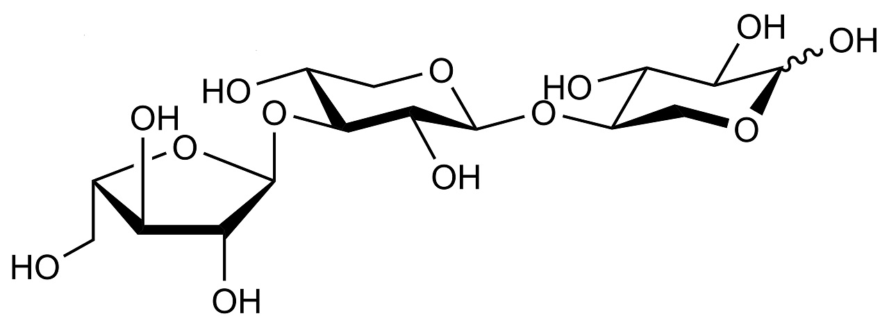 32-alpha-L-Arabinofuranosyl-xylobiose (A3X) (O-A3X) 32-alpha-L-Arabinofuranosyl-xylobiose (A3X) (O-A3X)