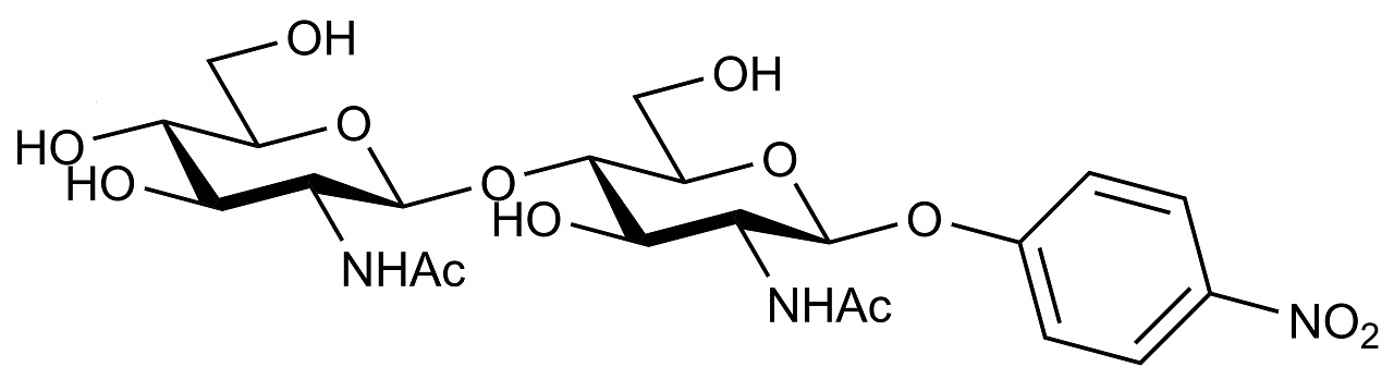4-Nitrophenyl-N,N-diacetyl-beta-chitobioside (O-PNPCH2)