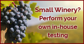 Small Winery? Perform your own in-house testing